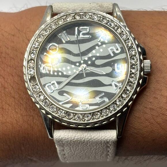 White Zebra Men's Watch - Picture 1 of 4